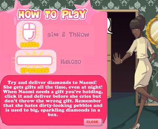 Illustration for article titled The Naomi Campbell Blood Diamond Video Game Is Lame